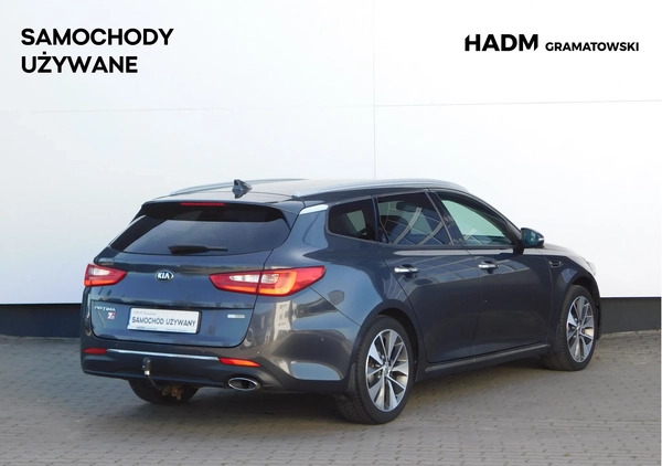 Kia Optima cena 61900 przebieg: 233100, rok produkcji 2017 z Gniezno małe 191
